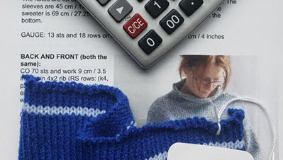 How to use Hand Knitting Patterns for Machine Knitting