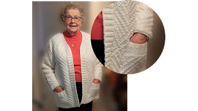 Never Give Up: How Carolyn Conquered Her Sweater Challenge