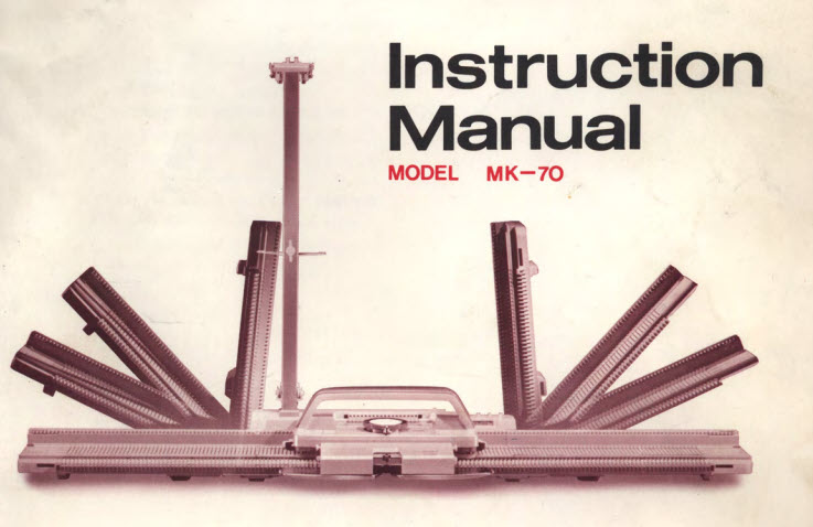 Studio MK70 | Knitting Machine