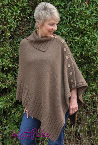 Miriam Carole Poncho|Poncho MK pattern