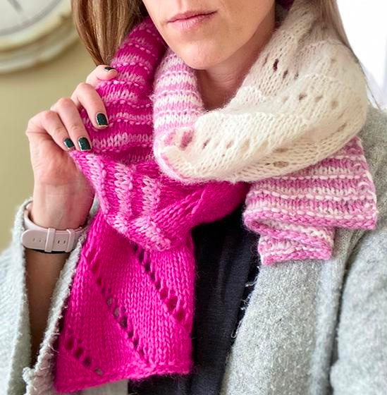 Peppermint Scarf