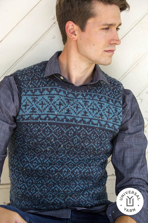 Trekken FAIRISLE Vest|Men MK pattern