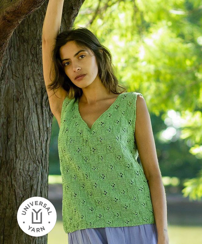 Homestead Tank|Sleeveless MK pattern