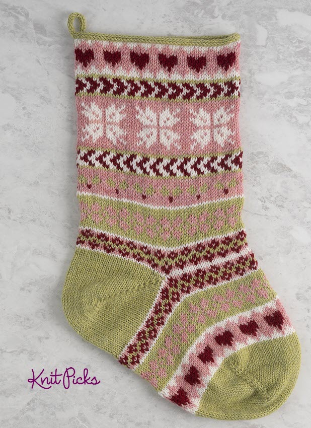 Holiday  Fairisle Stocking|Holiday Stockings MK pattern