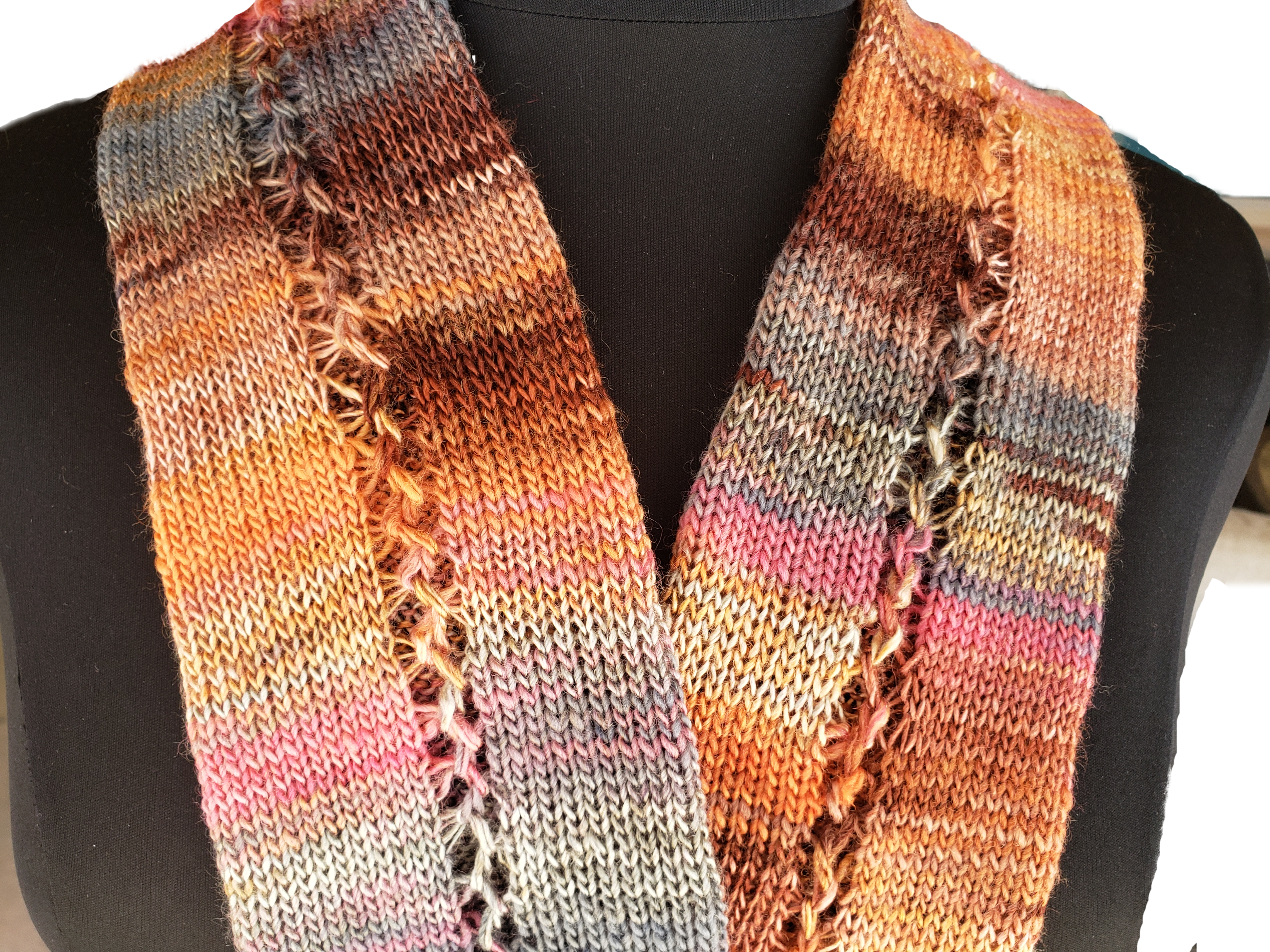 No-Roll Scarf (Single Bed)