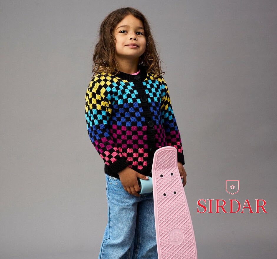 Speed Check Cardigan|Baby/Kids MK pattern