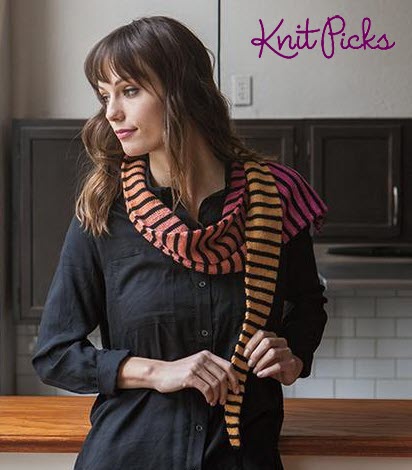 Gradient Scarf|Scarf MK pattern
